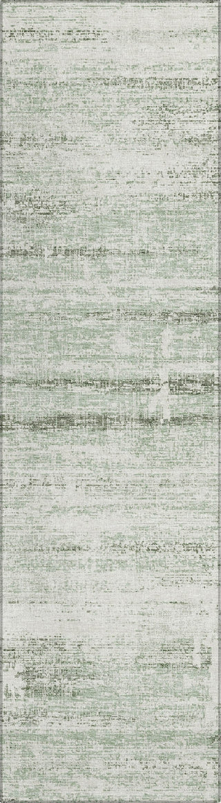 Piper Looms Chantille Modern ACN747 Sage Machine Washable Area Rug Runner Main Image