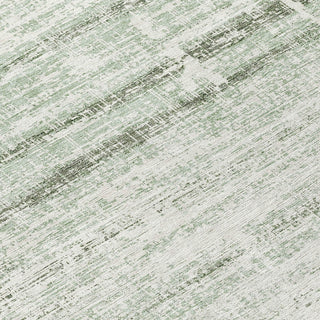Piper Looms Chantille Modern ACN747 Sage Machine Washable Area Rug Swatch Image