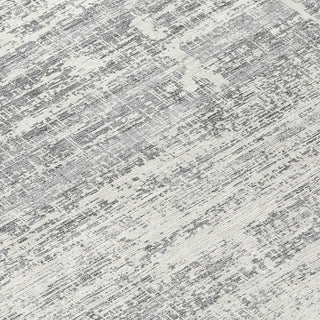 Piper Looms Chantille Modern ACN747 Silver Machine Washable Area Rug Swatch Image