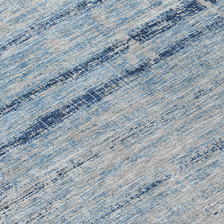 Piper Looms Chantille Modern ACN747 Sky Machine Washable Area Rug Swatch Image