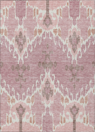 Piper Looms Chantille Ikat ACN748 Blush Machine Washable Area Rug main image
