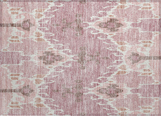 Piper Looms Chantille Ikat ACN748 Blush Machine Washable Area Rug Scatter Main Image