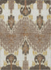 Piper Looms Chantille Ikat ACN748 Brown Machine Washable Area Rug main image
