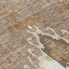 Piper Looms Chantille Ikat ACN748 Brown Machine Washable Area Rug Swatch Image
