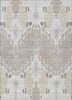 Piper Looms Chantille Ikat ACN748 Ivory Machine Washable Area Rug main image