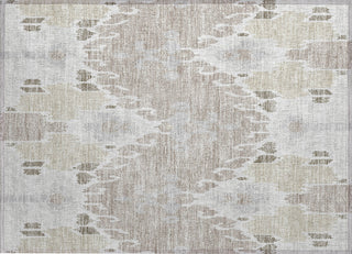 Piper Looms Chantille Ikat ACN748 Ivory Machine Washable Area Rug Scatter Main Image