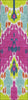 Piper Looms Chantille Ikat ACN748 Pink Machine Washable Area Rug Runner Main Image
