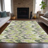 Piper Looms Chantille Waves ACN750 Aloe Machine Washable Area Rug Lifestyle Image Feature