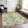 Piper Looms Chantille Waves ACN750 Aloe Machine Washable Area Rug Lifestyle Image Feature