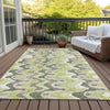 Piper Looms Chantille Waves ACN750 Aloe Machine Washable Area Rug Outdoor Lifestyle Image Feature