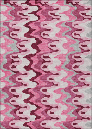 Piper Looms Chantille Waves ACN750 Blush Machine Washable Area Rug main image