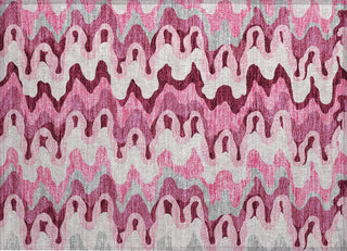 Piper Looms Chantille Waves ACN750 Blush Machine Washable Area Rug Scatter Main Image