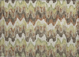 Piper Looms Chantille Waves ACN750 Chocolate Machine Washable Area Rug Scatter Main Image