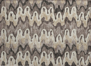 Piper Looms Chantille Waves ACN750 Taupe Machine Washable Area Rug Scatter Main Image