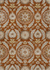Piper Looms Chantille Floral ACN751 Paprika Machine Washable Area Rug main image