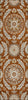 Piper Looms Chantille Floral ACN751 Paprika Machine Washable Area Rug Runner Main Image