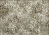 Piper Looms Chantille Floral ACN752 Beige Machine Washable Area Rug Scatter Main Image