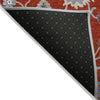 Piper Looms Chantille Oushak ACN753 Red Machine Washable Area Rug Backing Image