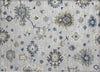Piper Looms Chantille Oushak ACN753 Silver Machine Washable Area Rug Scatter Main Image