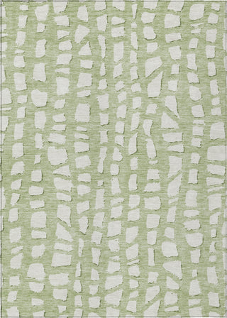 Piper Looms Chantille Squares ACN754 Aloe Machine Washable Area Rug main image