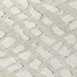 Piper Looms Chantille Squares ACN754 Beige Machine Washable Area Rug Swatch Image