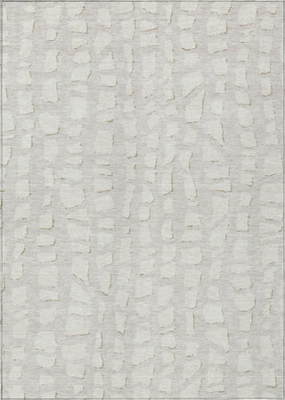 Piper Looms Chantille Squares ACN754 Ivory Machine Washable Area Rug main image