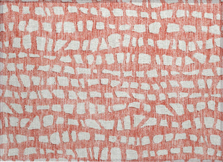 Piper Looms Chantille Squares ACN754 Salmon Machine Washable Area Rug Scatter Main Image