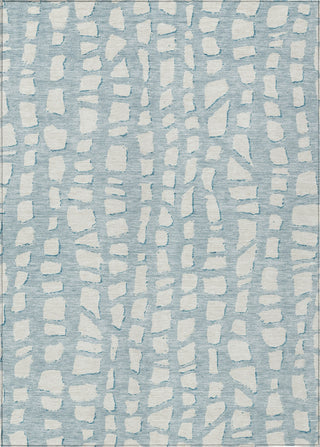 Piper Looms Chantille Squares ACN754 Sky Machine Washable Area Rug main image