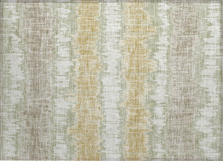 Piper Looms Chantille Stripes ACN755 Aloe Machine Washable Area Rug Scatter Main Image