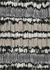 Piper Looms Chantille Stripes ACN755 Black Machine Washable Area Rug main image