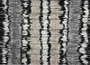 Piper Looms Chantille Stripes ACN755 Black Machine Washable Area Rug Scatter Main Image