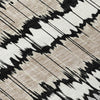 Piper Looms Chantille Stripes ACN755 Black Machine Washable Area Rug Swatch Image