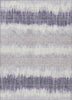 Piper Looms Chantille Stripes ACN755 Lavender Machine Washable Area Rug main image