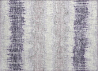 Piper Looms Chantille Stripes ACN755 Lavender Machine Washable Area Rug Scatter Main Image