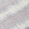 Piper Looms Chantille Stripes ACN755 Lavender Machine Washable Area Rug Swatch Image