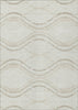 Piper Looms Chantille Waves ACN757 Ivory Machine Washable Area Rug main image