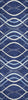 Piper Looms Chantille Waves ACN757 Navy Machine Washable Area Rug Runner Main Image