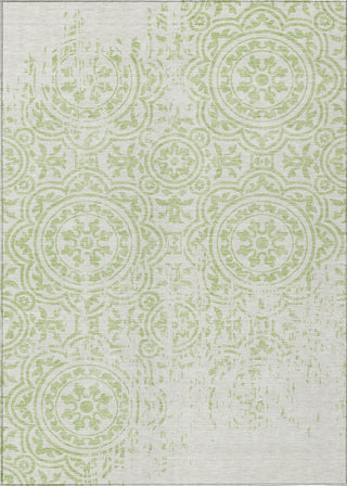 Piper Looms Chantille Medallions ACN758 Aloe Machine Washable Area Rug main image