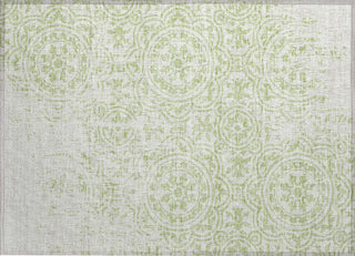 Piper Looms Chantille Medallions ACN758 Aloe Machine Washable Area Rug Scatter Main Image