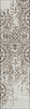 Piper Looms Chantille Medallions ACN758 Chocolate Machine Washable Area Rug Runner Main Image