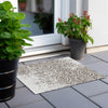 Piper Looms Chantille Medallions ACN758 Chocolate Machine Washable Area Rug Scatter Outdoor Lifestyle Image Feature