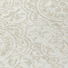 Piper Looms Chantille Medallions ACN758 Ivory Machine Washable Area Rug Swatch Image