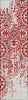 Piper Looms Chantille Medallions ACN758 Red Machine Washable Area Rug Runner Main Image
