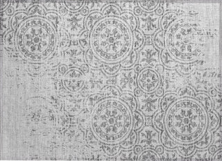 Piper Looms Chantille Medallions ACN758 Silver Machine Washable Area Rug Scatter Main Image