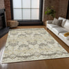 Piper Looms Chantille Vintage ACN759 Beige Machine Washable Area Rug Lifestyle Image Feature