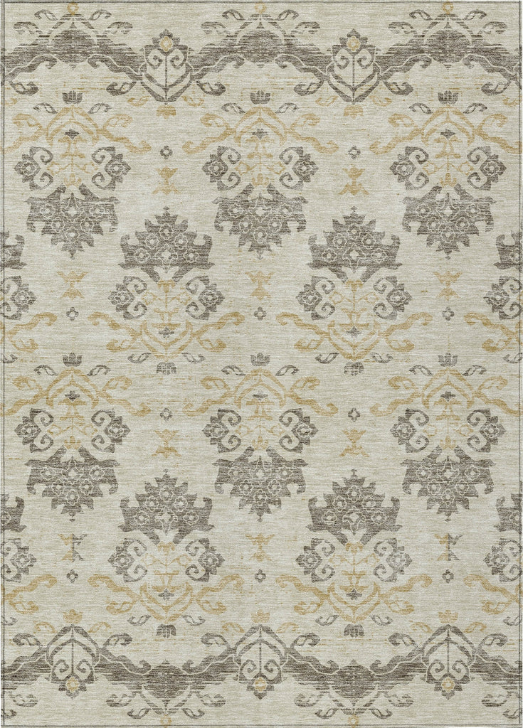 Piper Looms Chantille Vintage ACN759 Beige Machine Washable Area Rug main image