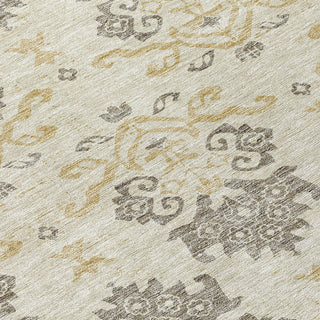 Piper Looms Chantille Vintage ACN759 Beige Machine Washable Area Rug Swatch Image