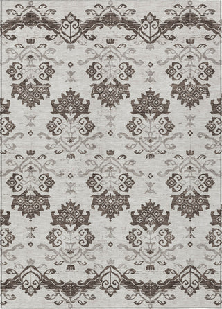 Piper Looms Chantille Vintage ACN759 Chocolate Machine Washable Area Rug main image