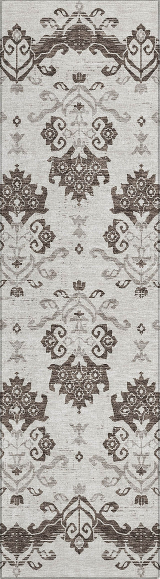 Piper Looms Chantille Vintage ACN759 Chocolate Machine Washable Area Rug Runner Main Image