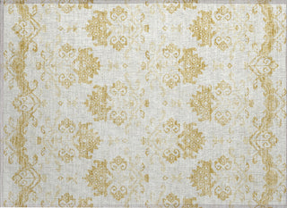 Piper Looms Chantille Vintage ACN759 Gold Machine Washable Area Rug Scatter Main Image